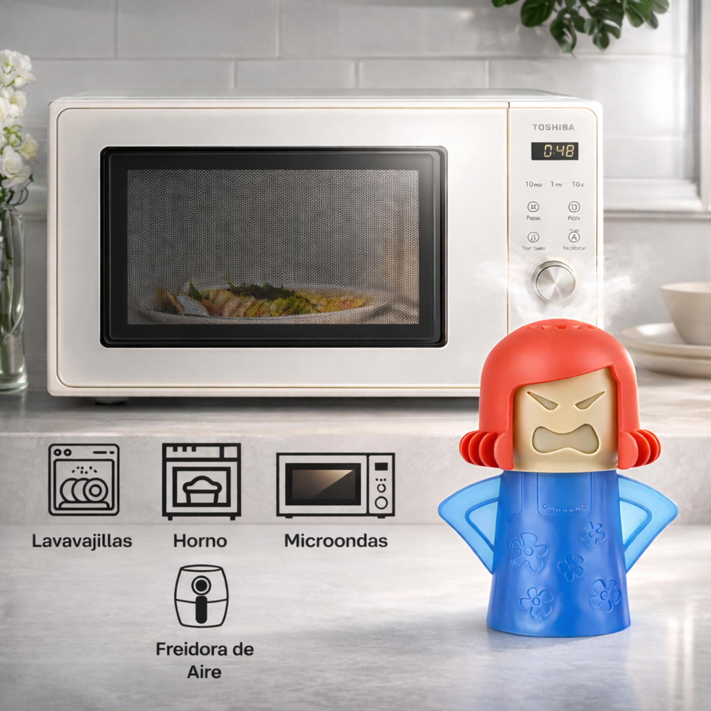 Limpiador de Horno Microondas